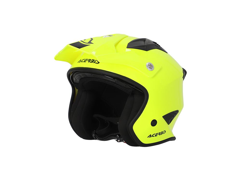 Acerbis Helmet Jet Aria 2206 neon yellow 1